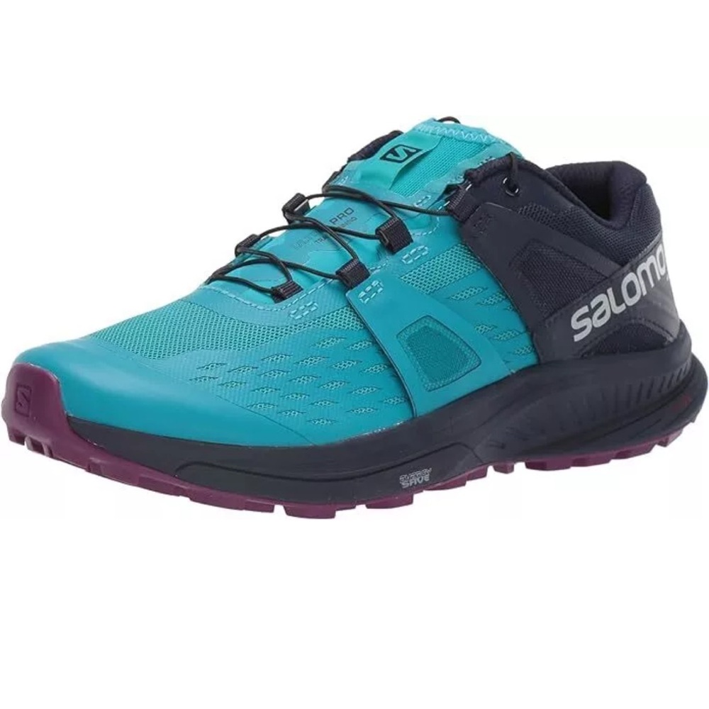 Salomon women’s ultra pro trail shoe, size 7.5